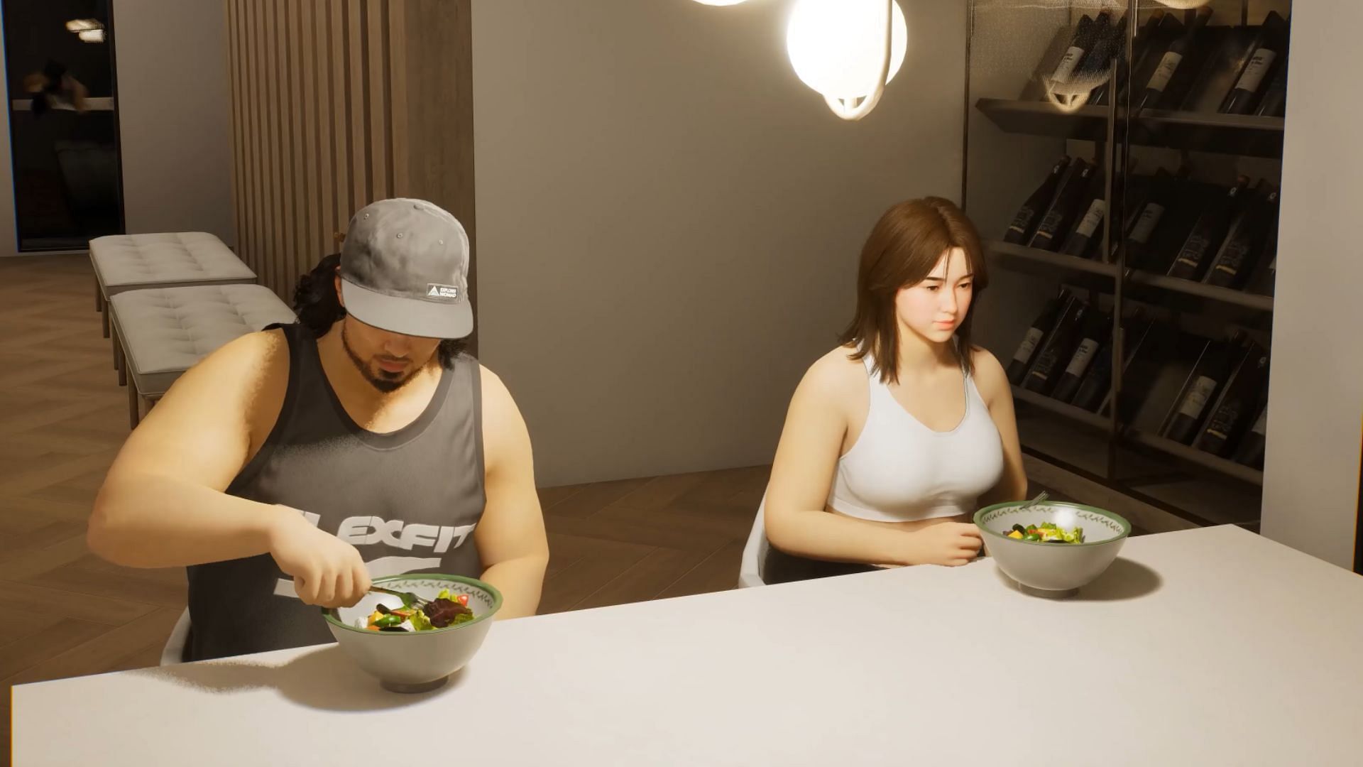 Your lifestyle now affects your weight (Image via Krafton)